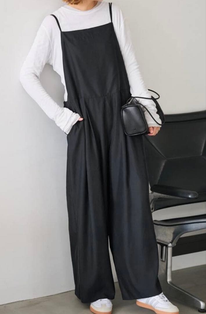 【FRAMeWORK】キュプラツイルキャミサロペット 2 FRAMeWORK｜≪追加≫キュプラツイルキャミサロペット 2 | Rakuten