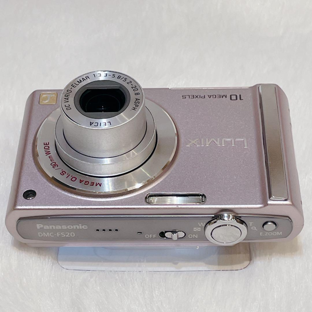 ✨動作品✨】Panasonic 工場 LUMIX DMC-FS20【新品バッテリー】