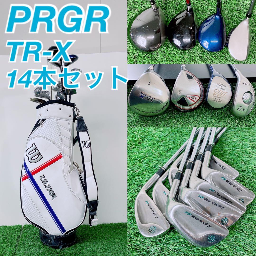 プロギア　メンズセット　ゴルフクラブ　　14本　初心者おすすめ N2298 メンズゴルフクラブセット 14本 プロギア メンズセット ゴルフクラブ