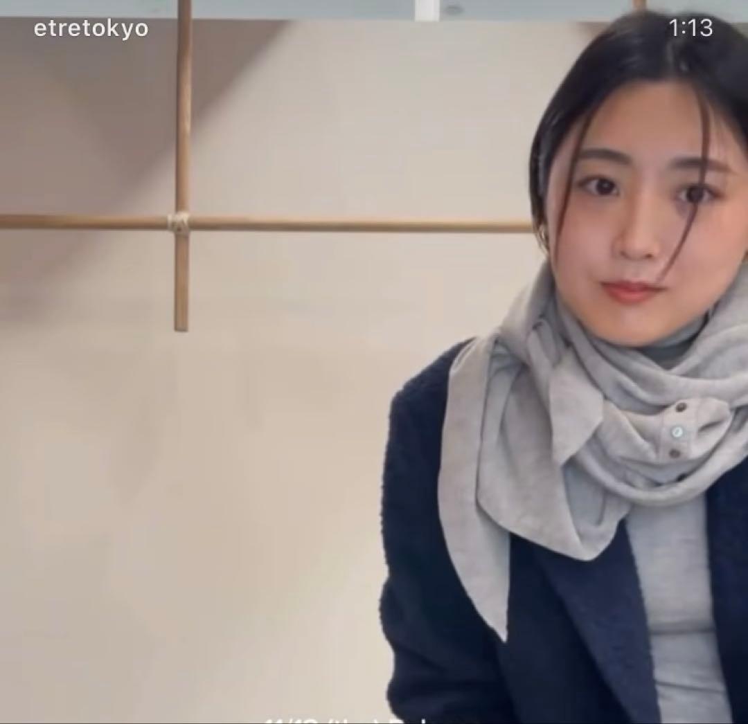 未開封】ストールのみ☆etre tokyo ☆ノベルティ