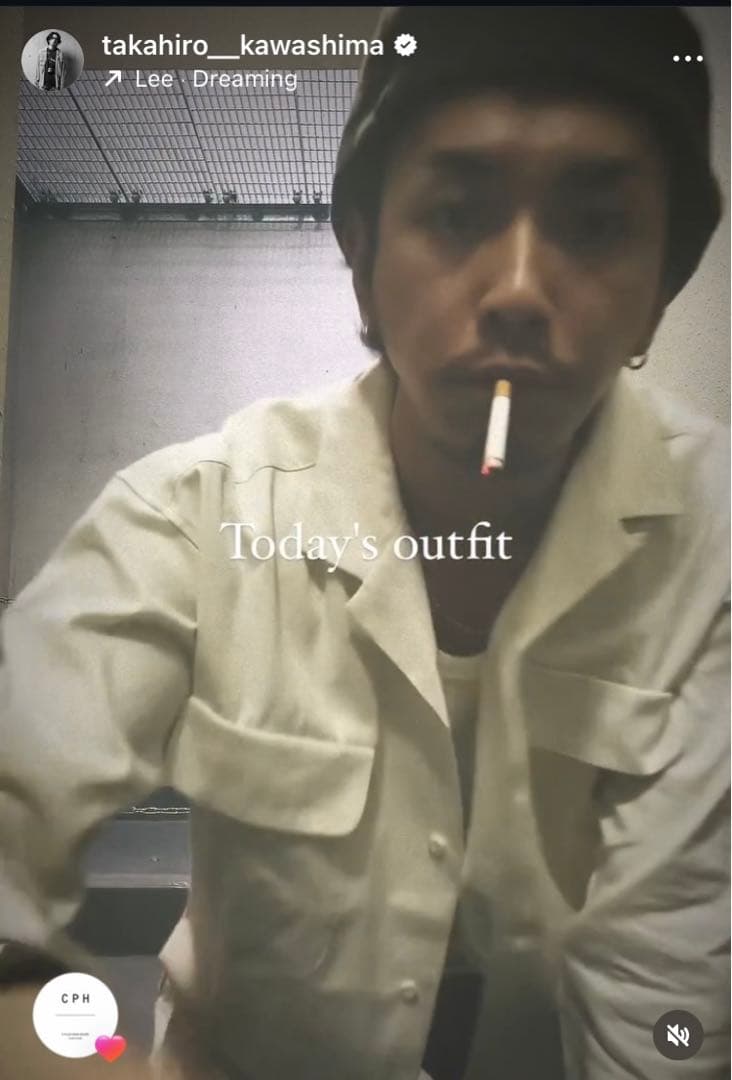 CPH 575AS ARMY SERGE CASQUETTE カワシマタカヒロ メンズ