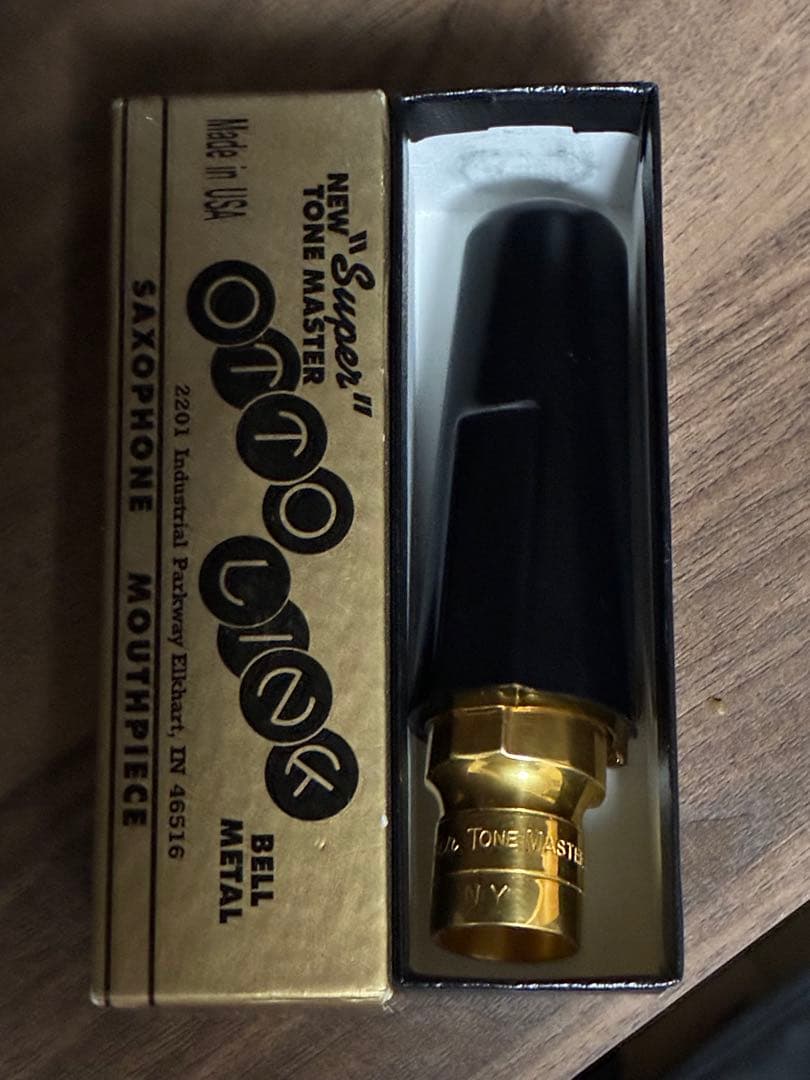 OttoLinkニューヨークメタルモデル6番テナー＆woodstoneリガチャー www