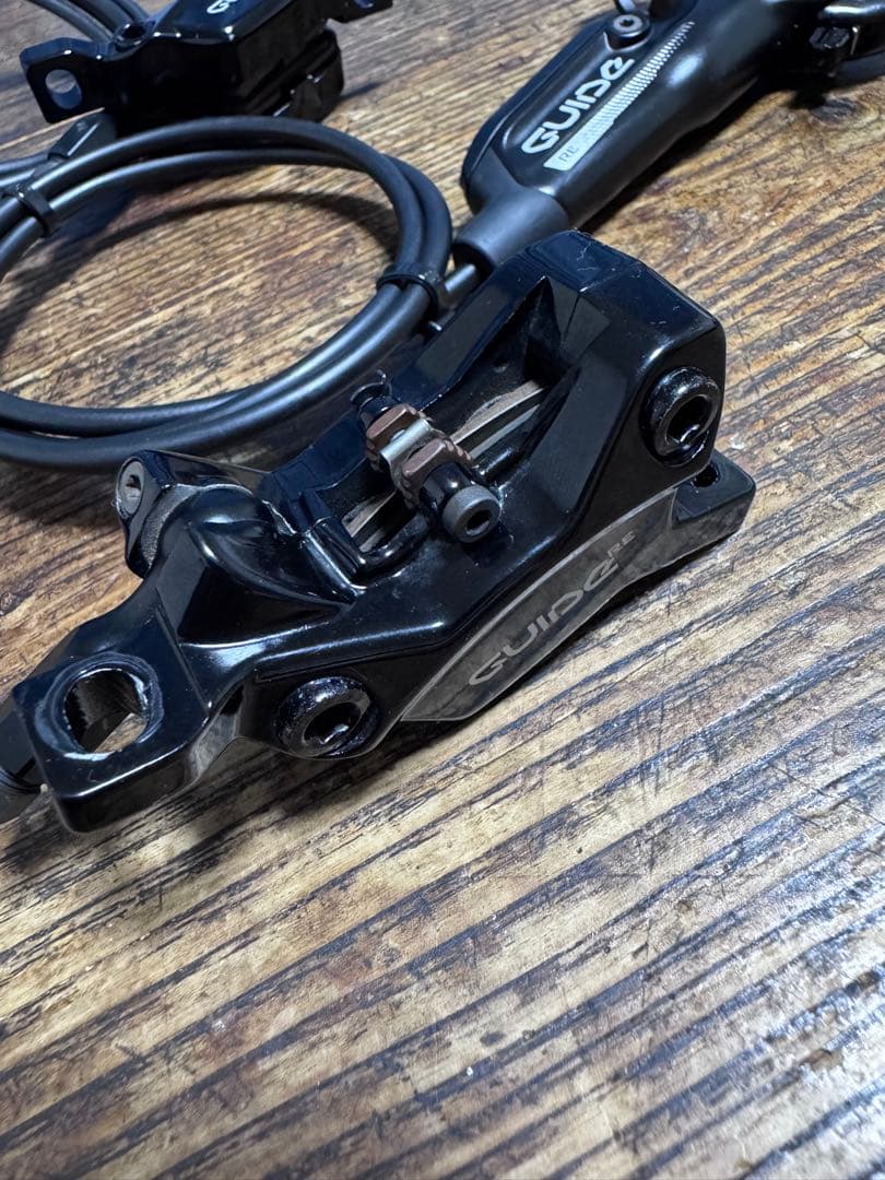 SRAM GUIDE RE 4ポット 油圧ディスクブレーキ 前後セット MTB用