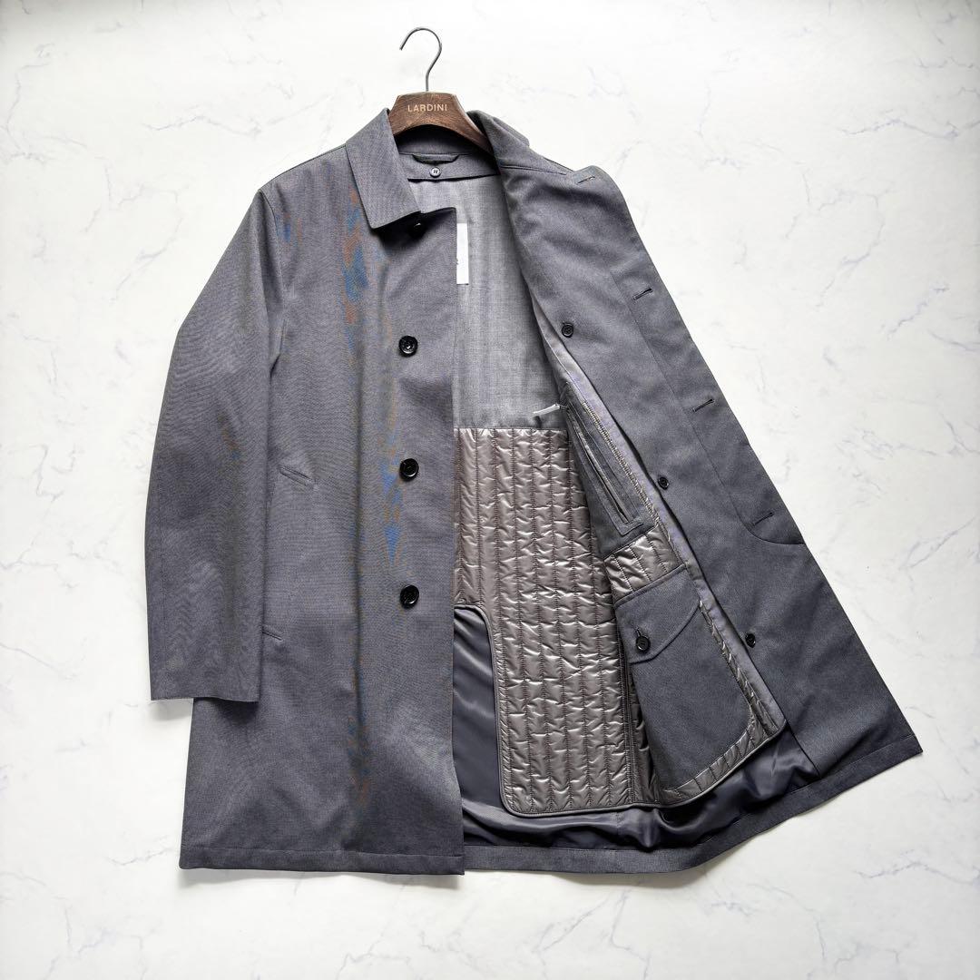 マッキントッシュ トロッター ステンカラーコート ライナー 中綿 グレー 40 60/40クロス Sorona®Dupont 中綿 ステンカラーコート【送料無料