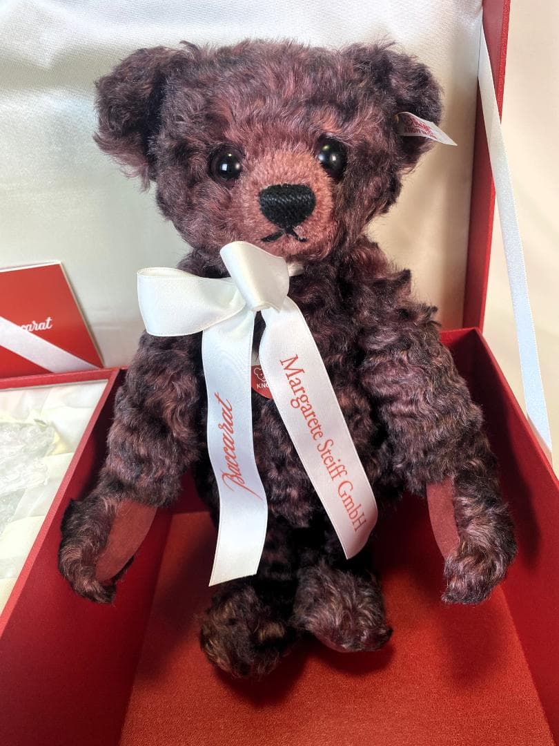 シュタイフ × バカラ クリスタルペンダント テディベア 限定1,000体