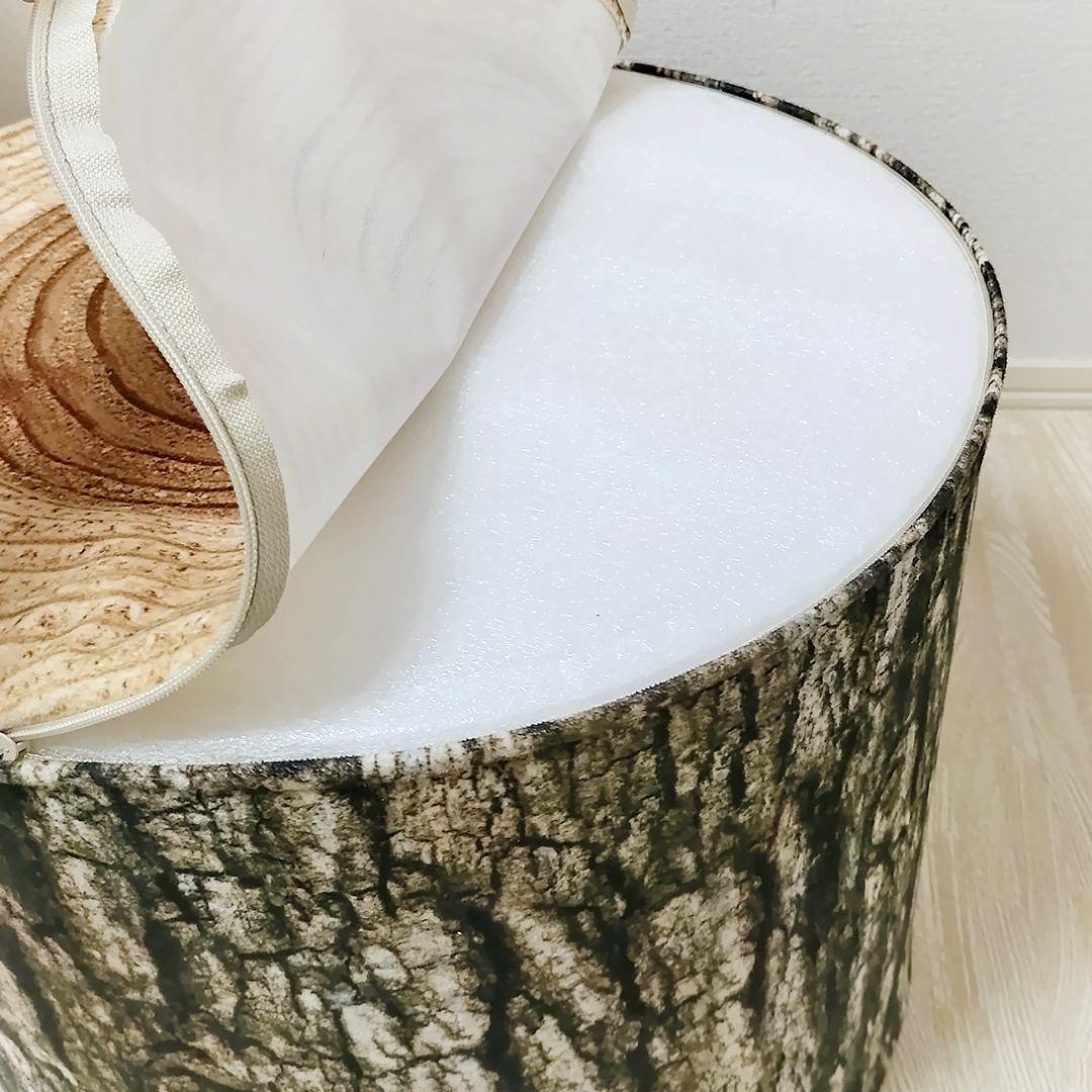 ニトリ 切り株ハイスツール - メルカリ