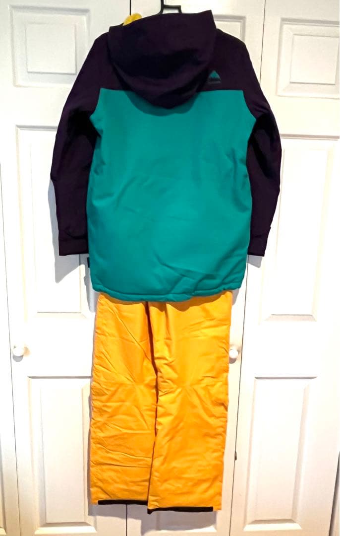 BURTON スノーボードウェア XL (160)青/黄色BURTON スノーボードウェア