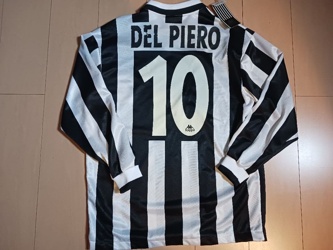ユベントス デルピエロ 長袖ユニフォーム 1995-1996年【正規品