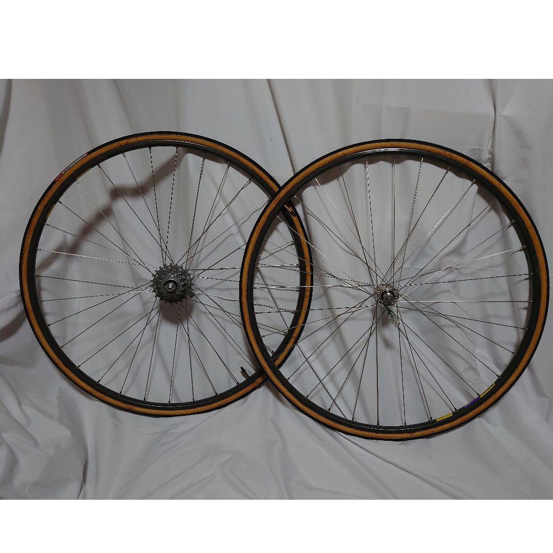 【ビンテージ】チューブラーホイール・MAVIC/シュパーブPRO/タイヤ3本付！ ビンテージチューブラーホイール・MAVIC⁄シュパーブPRO⁄タイヤ3本付