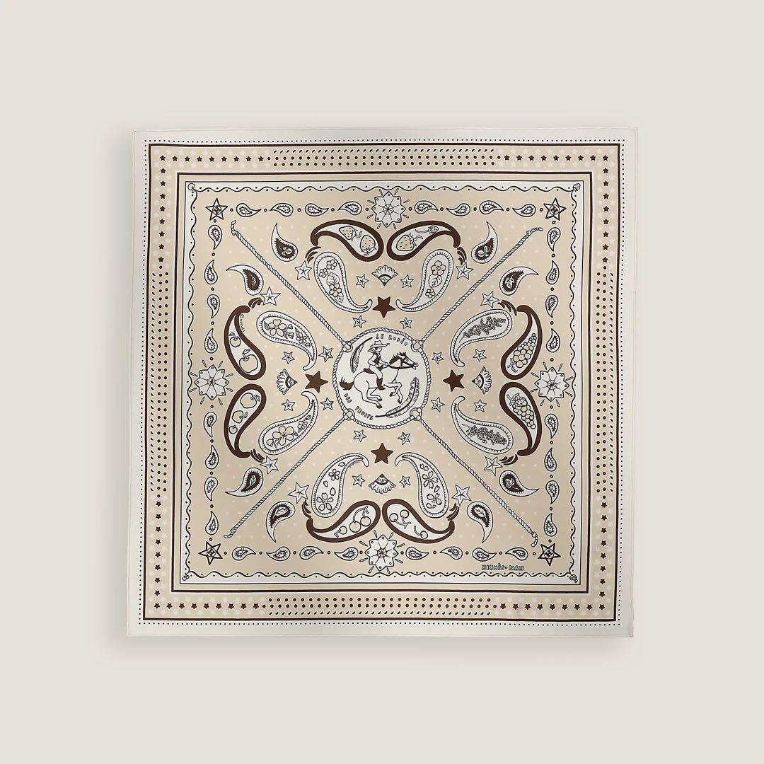 エルメス　シルクバンダナ 《ロデオ・デ・フルーツ》　新品未使用