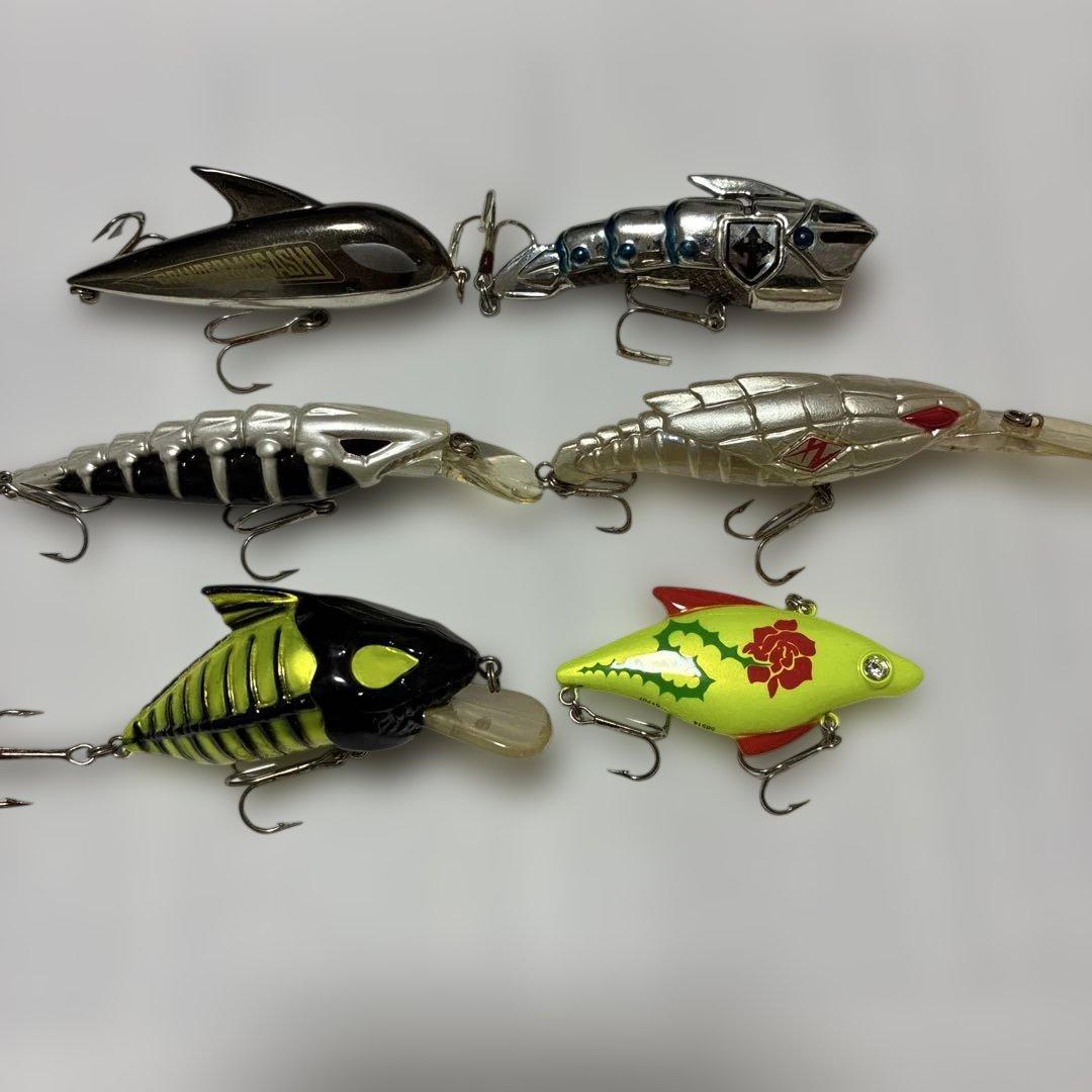 当時モノ バンダイ グランダー武蔵 ルアーセット 当時モノ バンダイ グランダー武蔵 ルアーセット グランダー武蔵ルアー