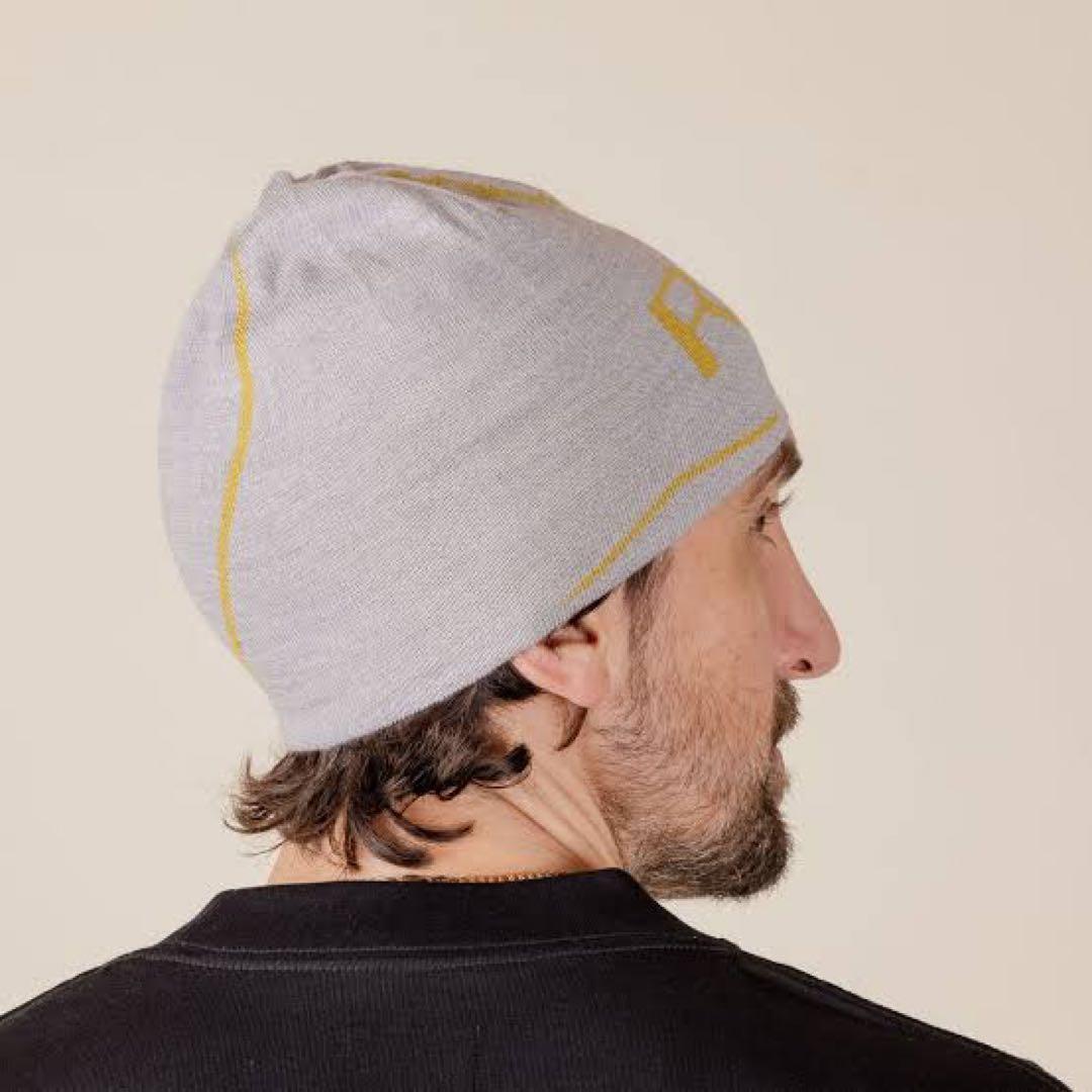 完売・新品】ROA Logo Beanieニットキャップ ビーニー グレー - メルカリ
