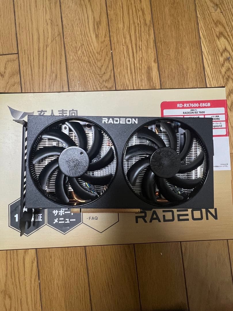 AMD Radeon RX7600 値下げ可 ASRock > AMD Radeon™ RX 7600 Steel Legend 8GB OC