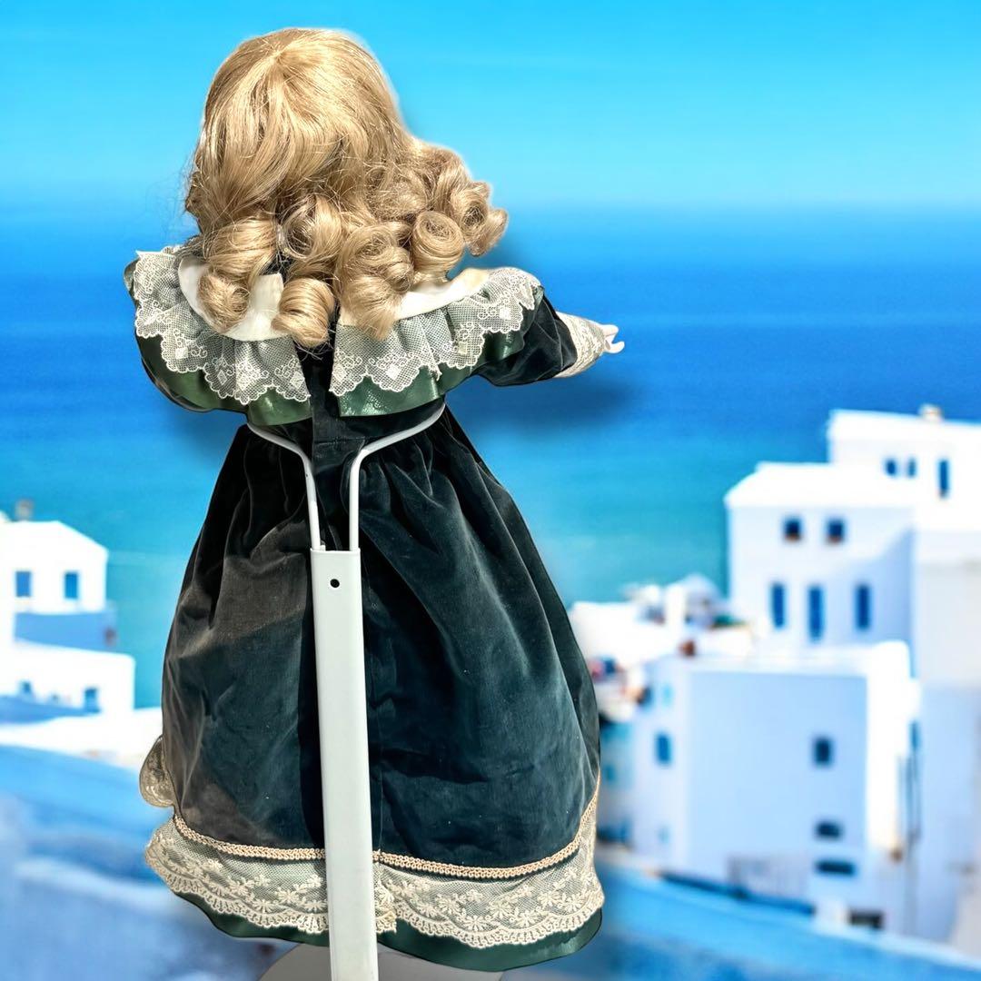 ノエル様専用 ビスクドール スタイナー リプロ フレンチ グリーン