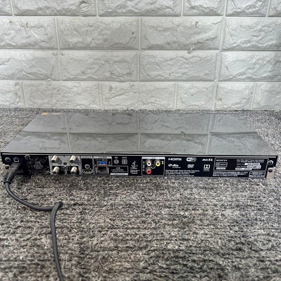SONY ソニー ブルーレイレコーダー BDZ-ZW2500 2TB C196 - メルカリ