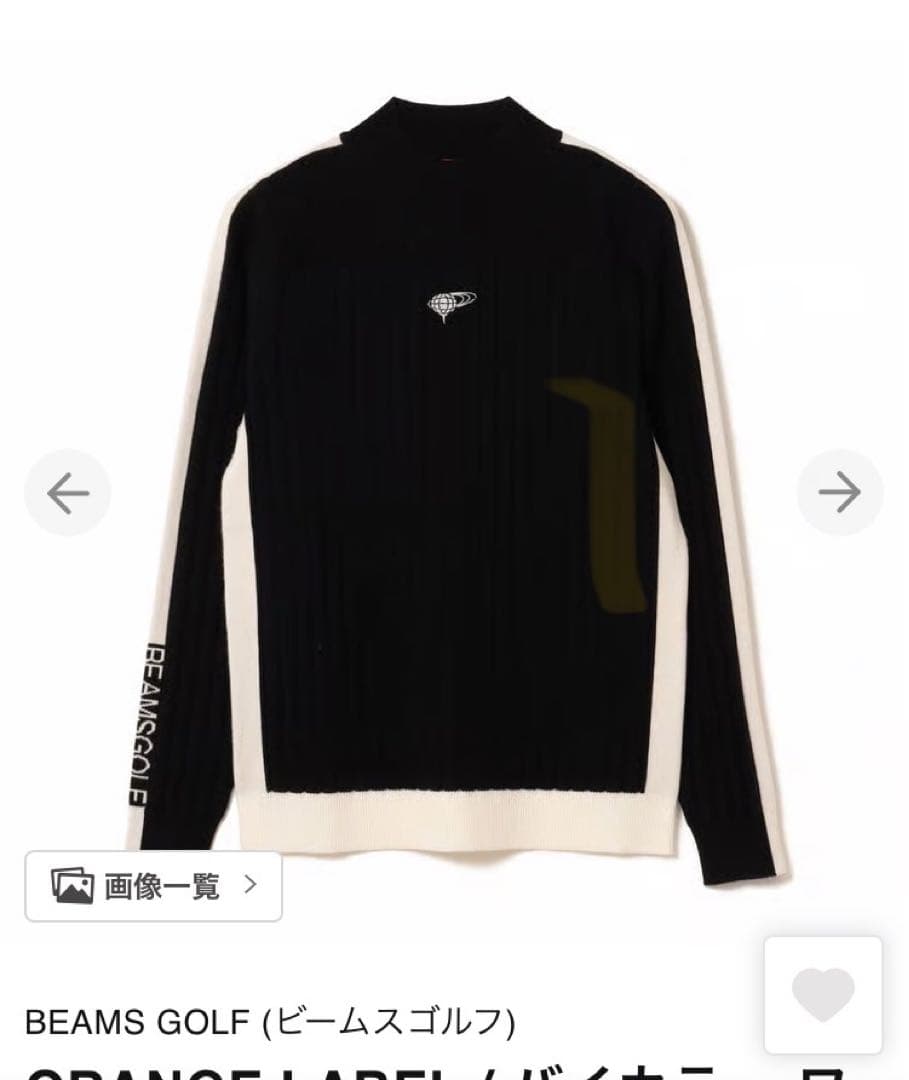 BEAMS GOLF ビームスゴルフレディースニット BEAMS GOLF（ビームス ゴルフ） セーター レッド×白 ニット UVカット