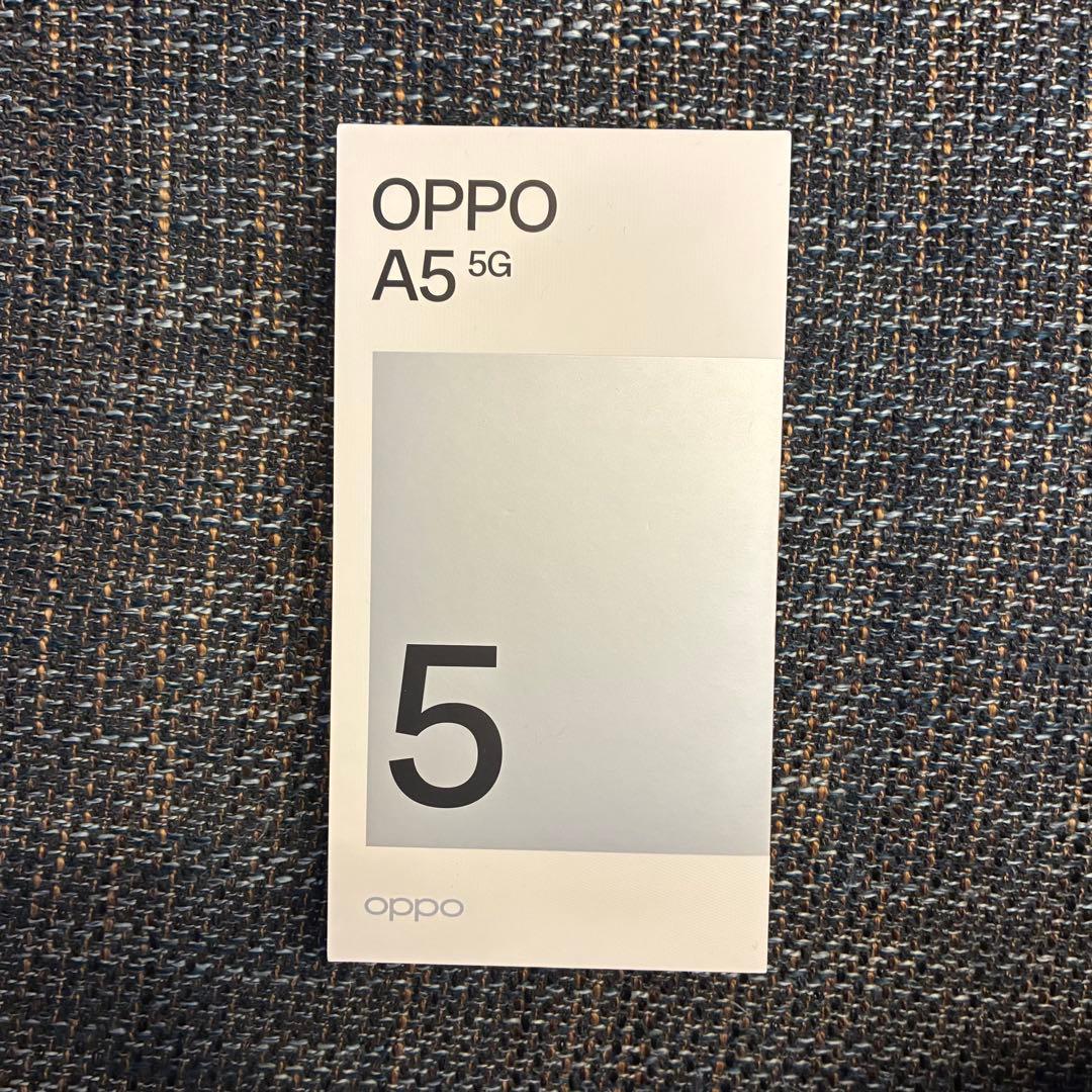OPPO A5 5G ホワイト 通電確認のみ 未使用 - メルカリ