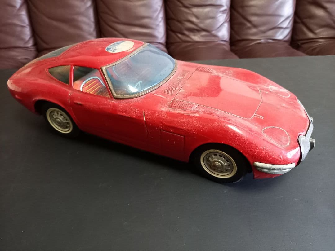 ☆TOYOTA トヨタ 2000GT ブリキ玩具 イチコー 当時物 ☆