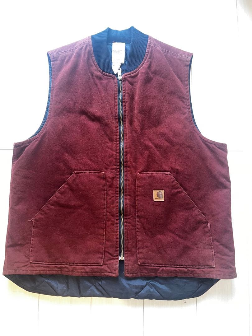 Carhartt ダックベスト　レアカラー　00s 00's “Carhartt” Duck Vest SIZE XL 00年代 カーハート ダックベスト