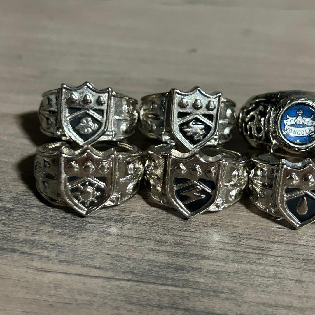 家庭教師ヒットマンREBORN 旧ボンゴレリング コンプ 7種 大空のリング