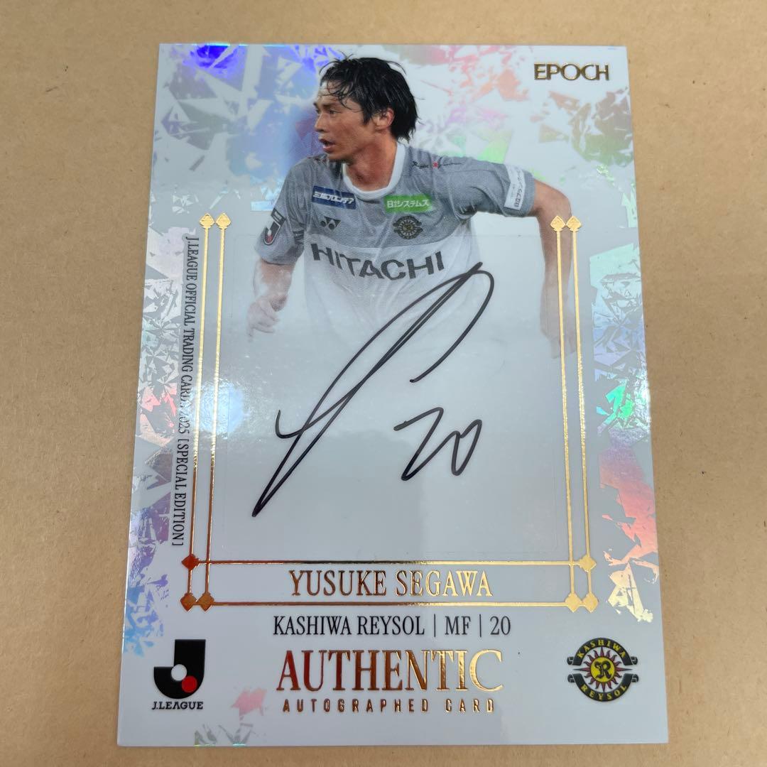 EPOCH 2025 Jリーグ SE直筆サイン 柏レイソル 瀬川祐輔　4/20 EPOCH 2025 Jリーグ SE直筆サイン 柏レイソル 瀬川祐輔 4/20 ☆EPOCH