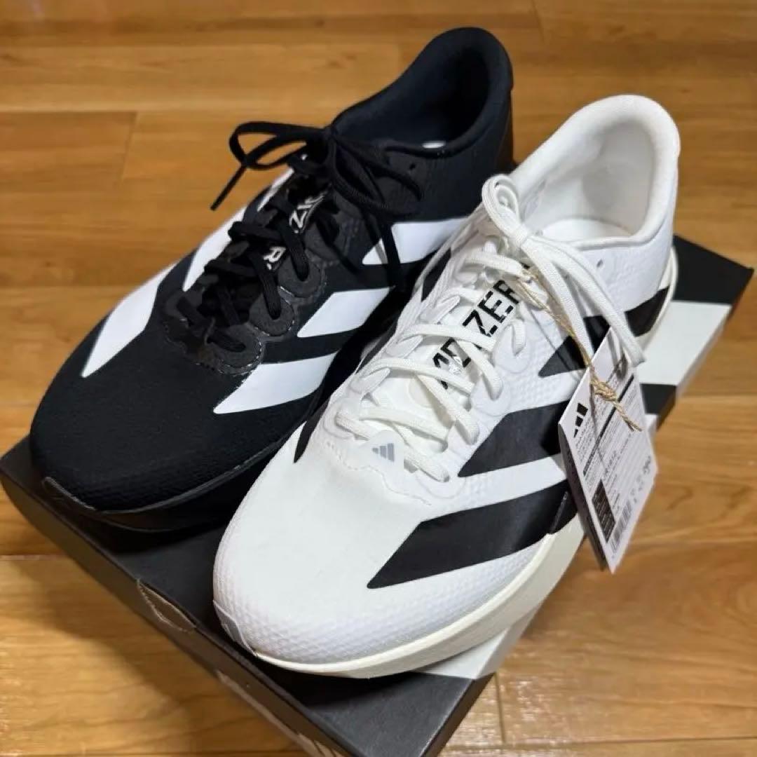 新品未使用】ADIZERO EVO SL WOVEN 26cm 白黒希少カラー - メルカリ