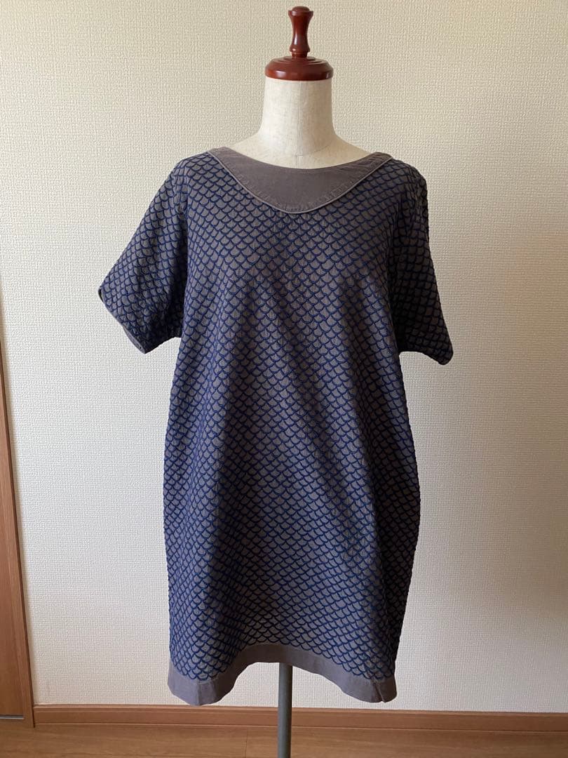 ミナペルホネン mermaid マーメイド 刺繍ワンピースK森様 リクエスト 2