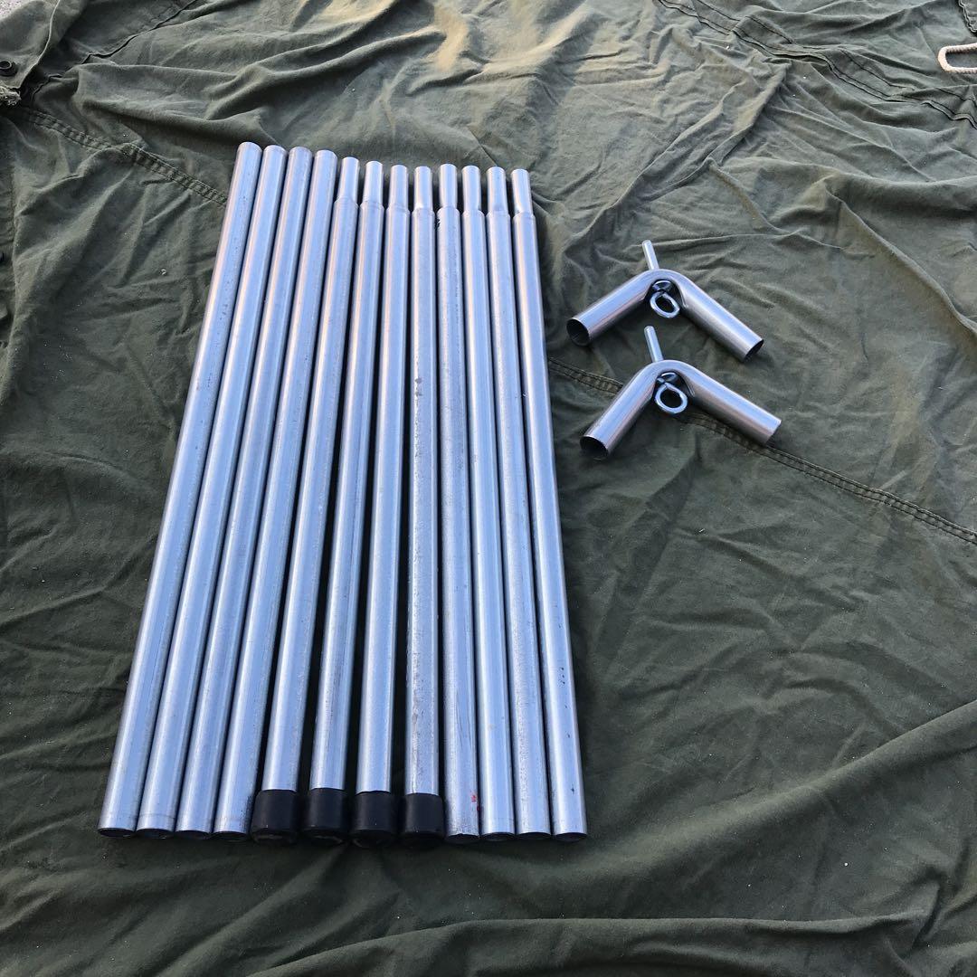 取説付《フォックスベースevo仕様》二股フレーム＋棟ポール快適セット⭐︎