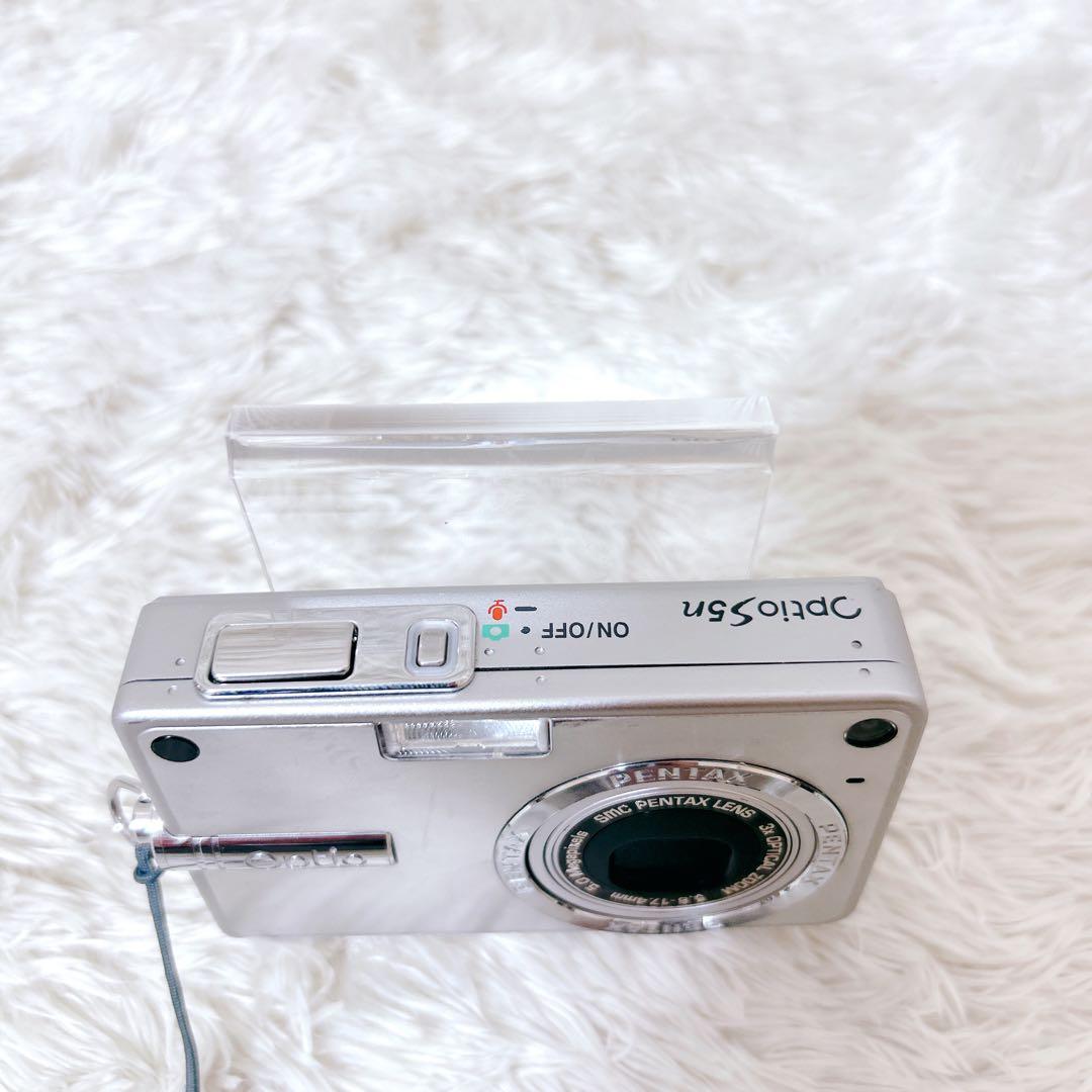 動作確認済】PENTAX Optio S5n シルバー オールドデジカメ - メルカリ