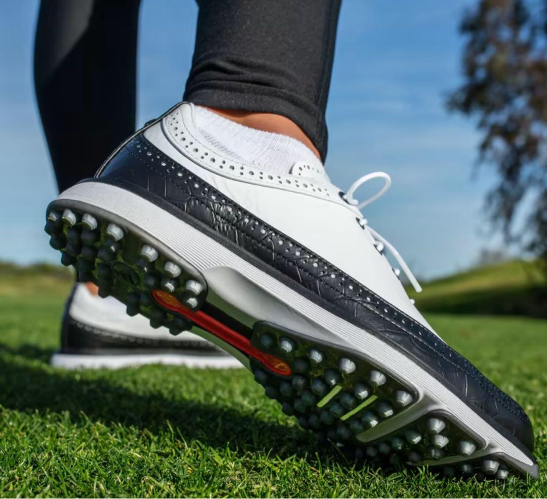 ◼️新品◼️adidas◼️アディダス◼️MC80◼️天然皮革◼️防水◼️25.0cm◼️白黒