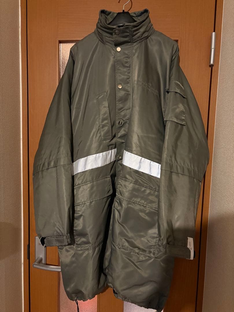 rokh ロク nylon midi coat ナイロン ロングコート rokh ロク nylon midi coat ナイロン ロングコート NYLON MIDI HOOD