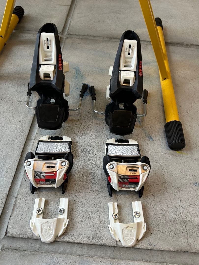 Marker squire マーカー　スクワイア　スキービンディング マーカー ビンディング SQUIRE 11 ブラック×パープル MARKER