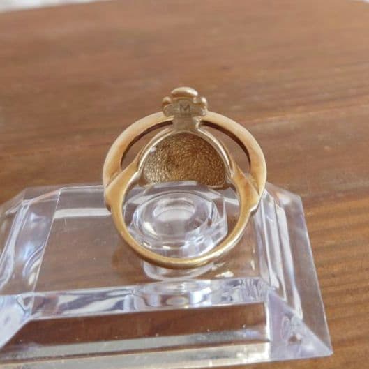 希少】ヴィヴィアンウエストウッド M925 ソリッドオーブリング 金 15号