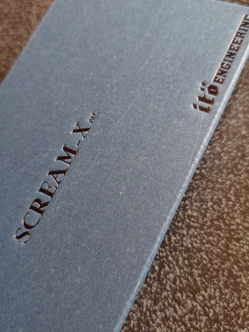 メガバス ito スクリームX オールド 2005 年号入 雷魚 新品未使用