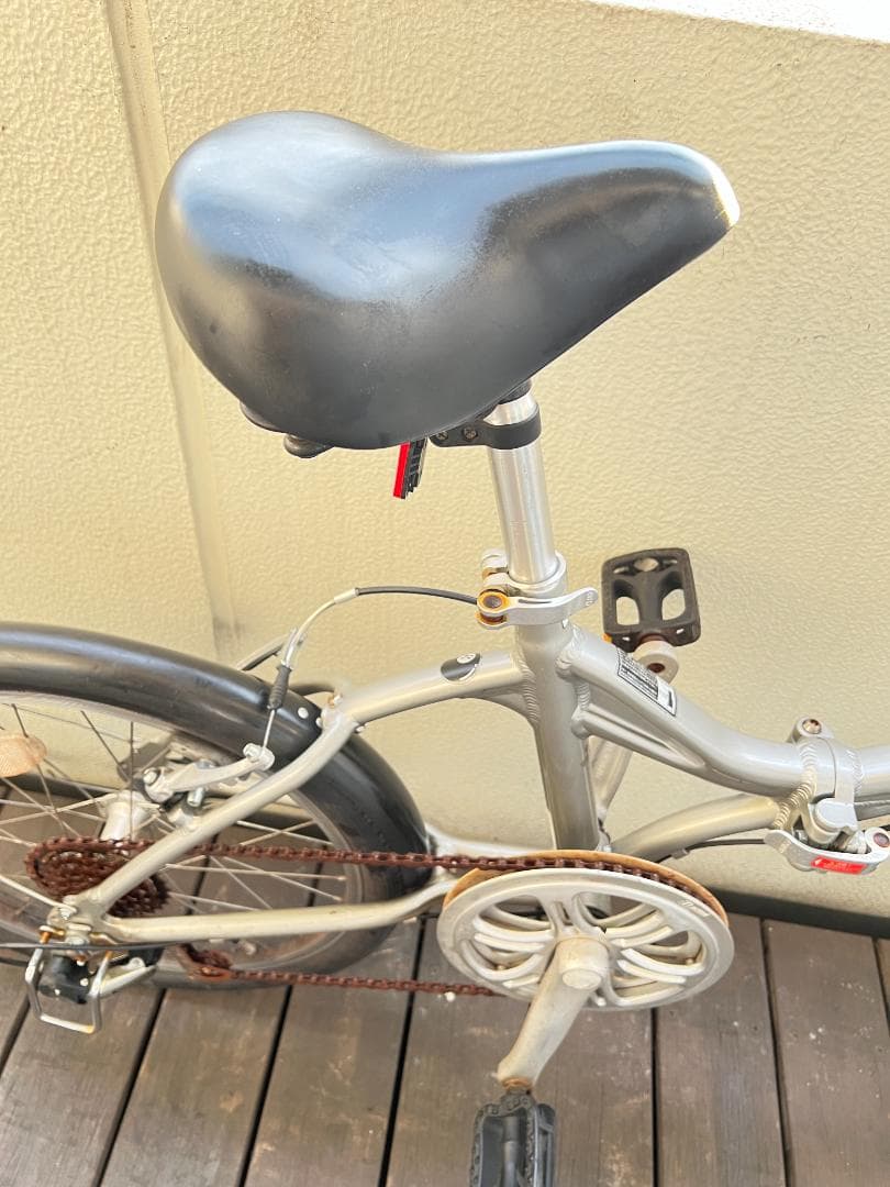 アサヒサイクル Glamorous／グラマラス 折畳み自転車 6段変速 引取