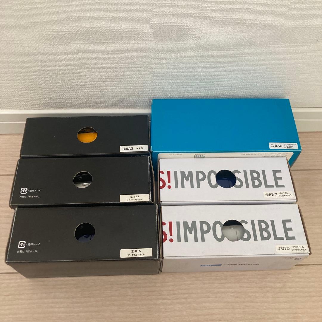 TOYOTA トヨタカラーサンプル プリウス プリウスα CH-R アクア www