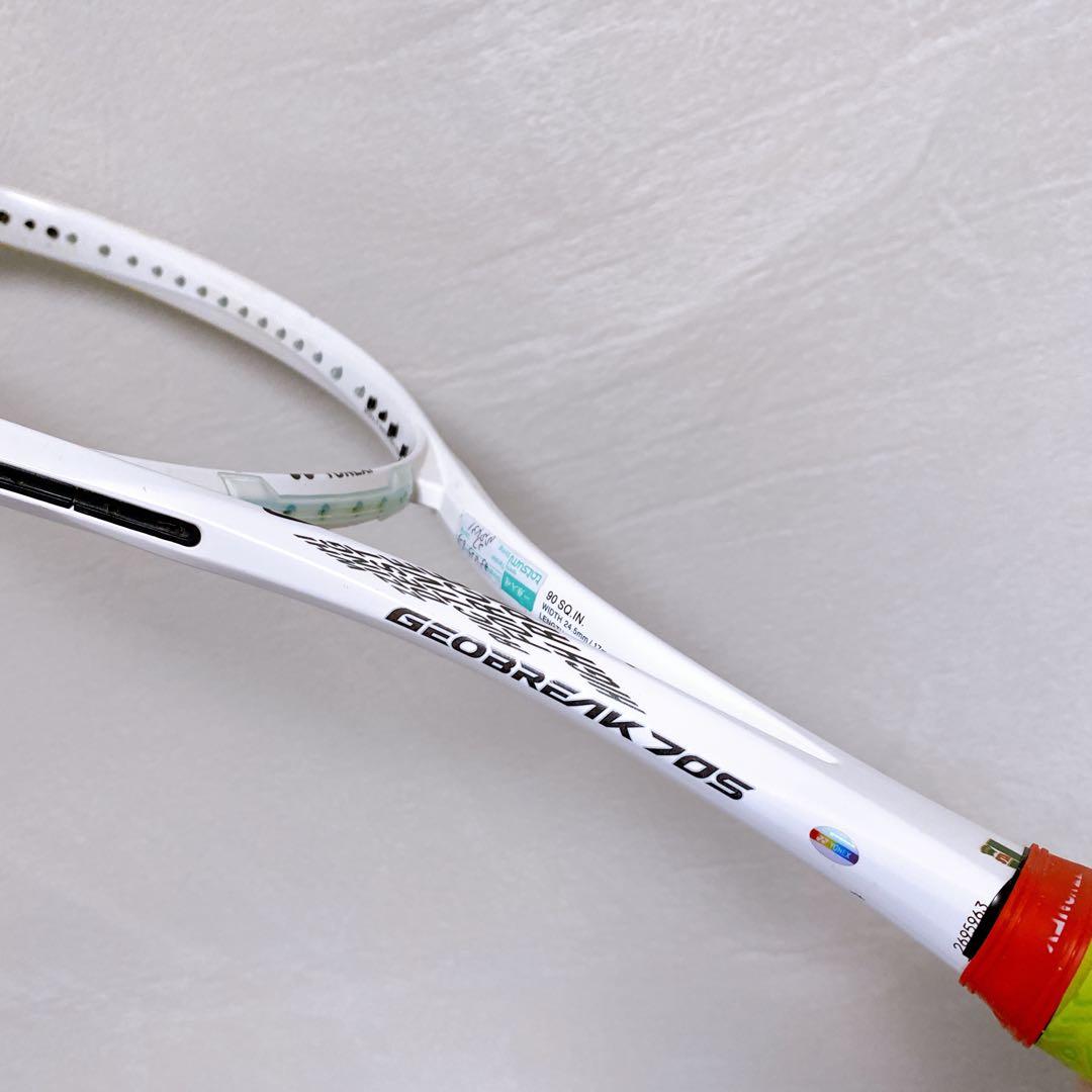YONEX ジオブレイク70S ホワイト UL1 ヨネックス ガット無し ケース