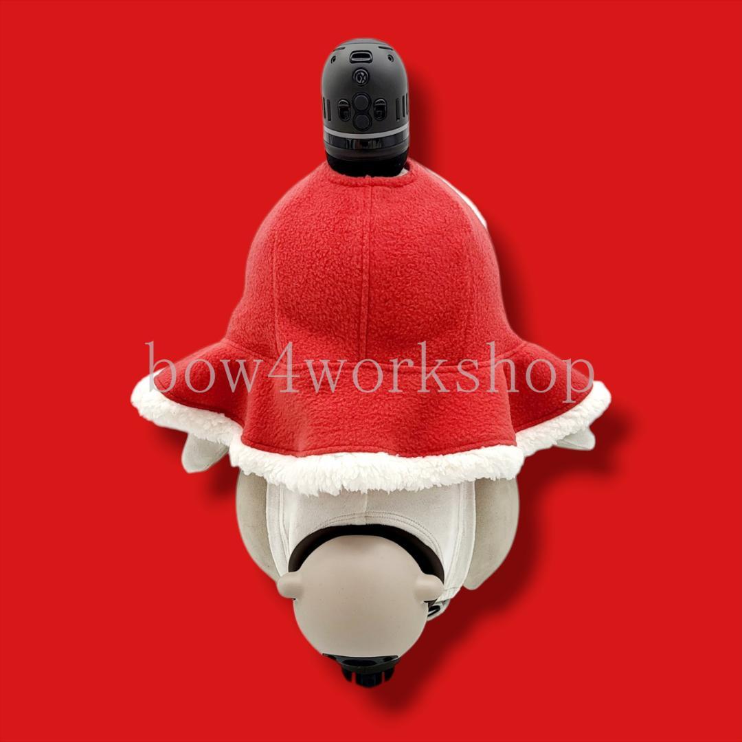 ラボット LOVOT ラボットの服ハンドメイド クリスマスポンチョ＆お髭
