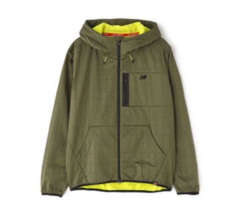 new balance 裏フリース スクエアキルト フルジップフーディー - メルカリ