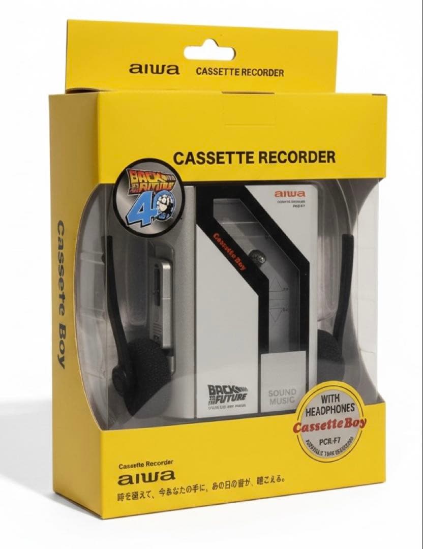 ドンキx aiwa】バック・トゥ・ザ・フューチャーコラボ商品カセット