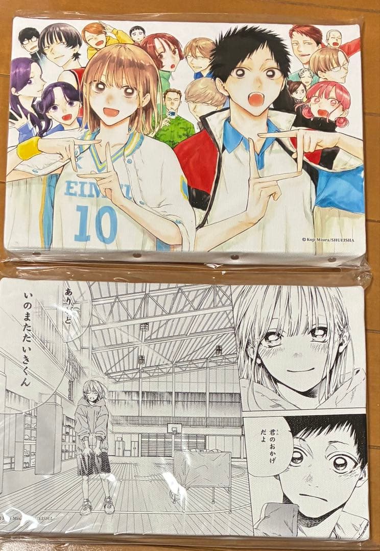 新品未開封 アオのハコ展 名場面アートボード2点セット 新品未開封 アオのハコ展 名場面アートボード2点セット アオのハコ