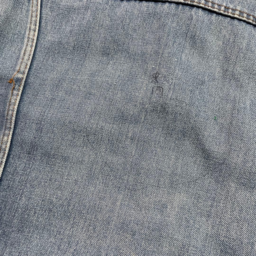 70s unknown ストア系 3rdタイプ デニムジャケット 縦落ち XL - メルカリ