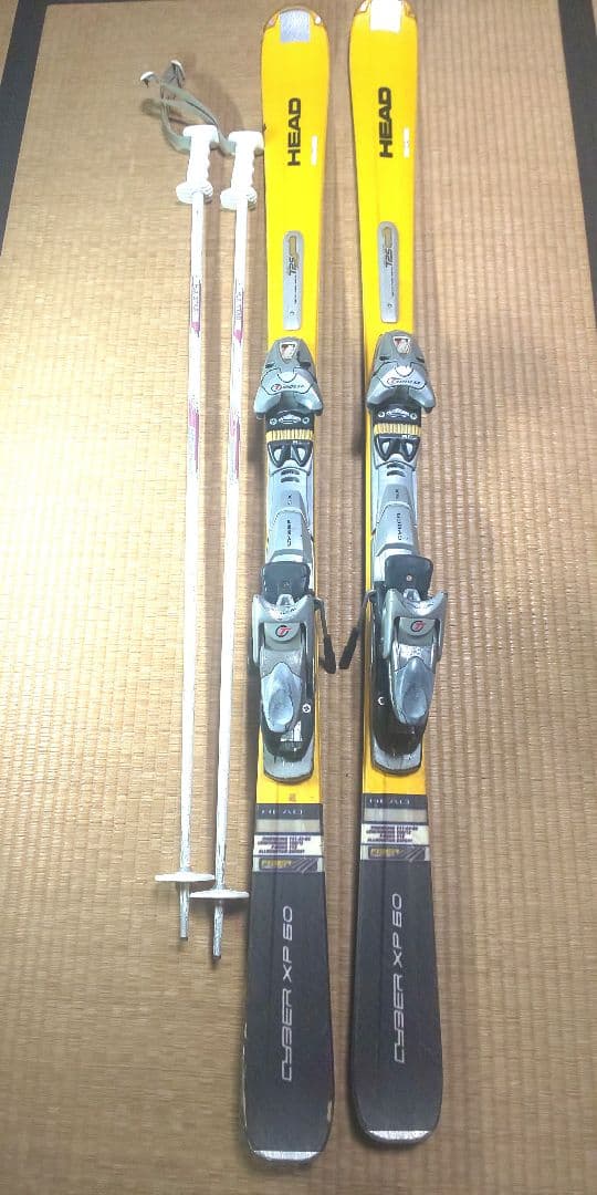 HEAD スキー板とポールセット - メルカリ