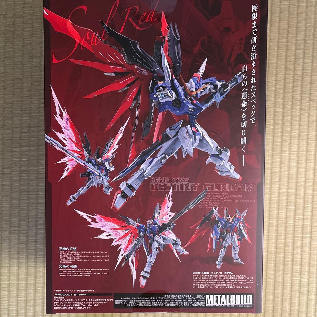 METALBUILD DESTINY GUNDAM SOUL RED Ver. L BUILD デスティニー