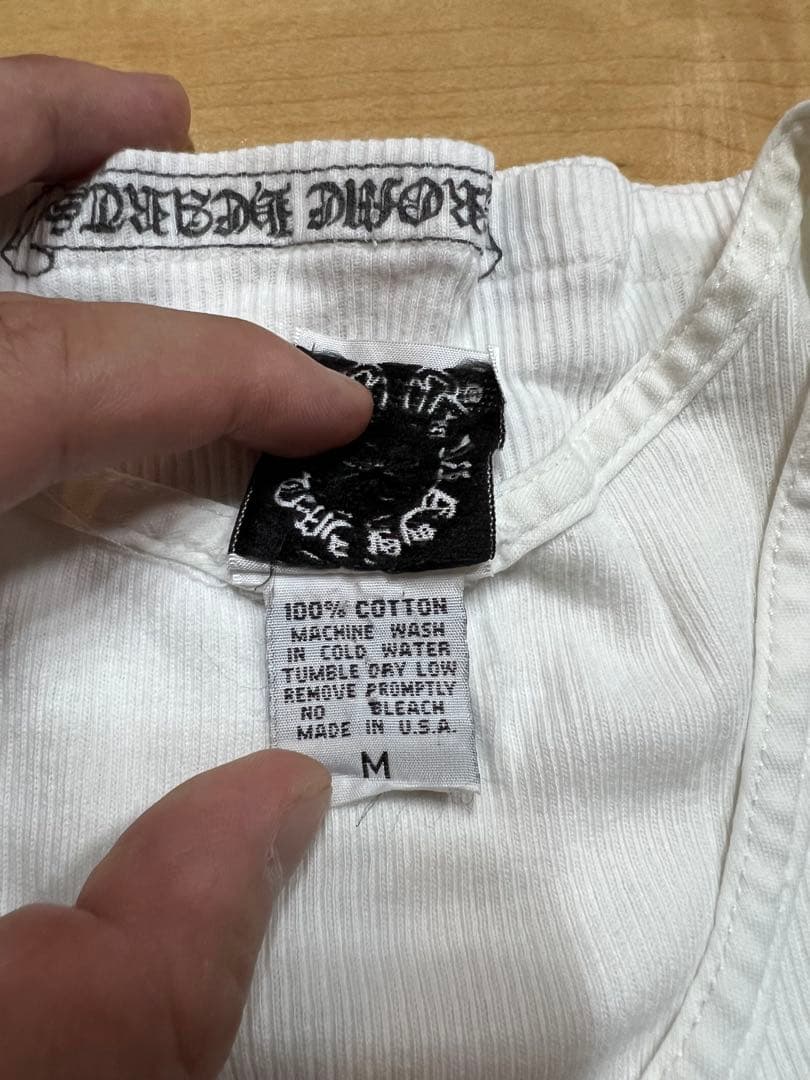 初期Chrome Hearts タンクトップ希少レア ローリングストーンズコラボ