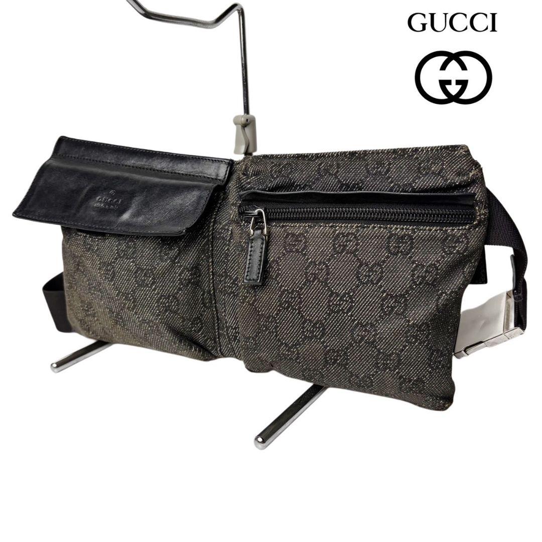 059 GUCCI ウエストポーチ ボディバッグ GGキャンバス g2 GUCCI グッチ GGキャンバス ボディバッグ ウエストポーチ GUCCI グッチ