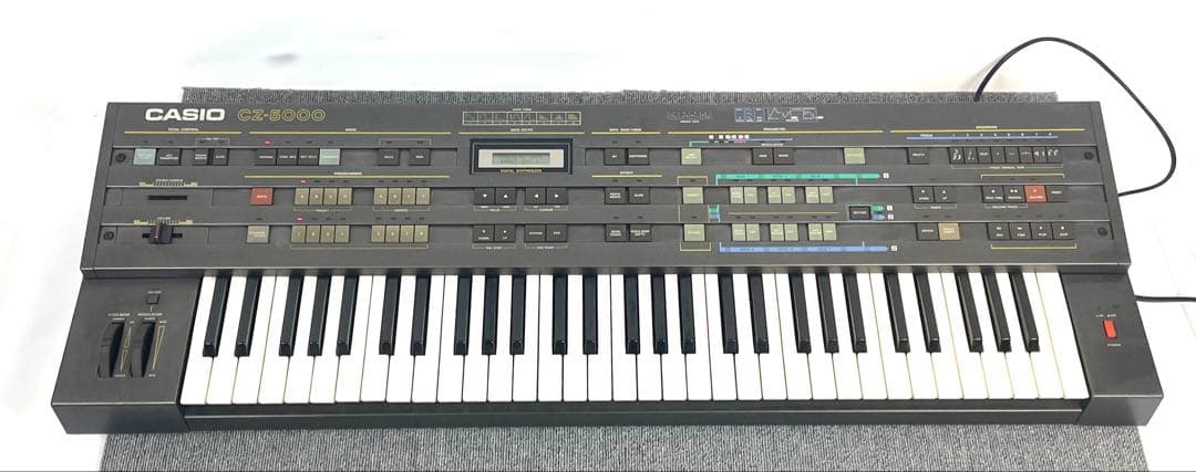 CASIO CZ-5000 SYNTHESIZER デジタルシンセサイザー - メルカリ