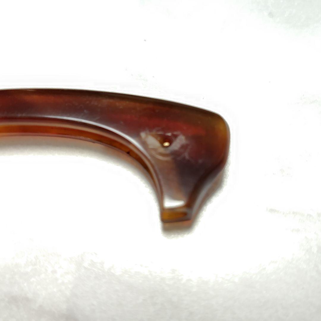 本べっ甲 鼈甲 メガネフレーム 中央宝石研究所 ソーティング付き