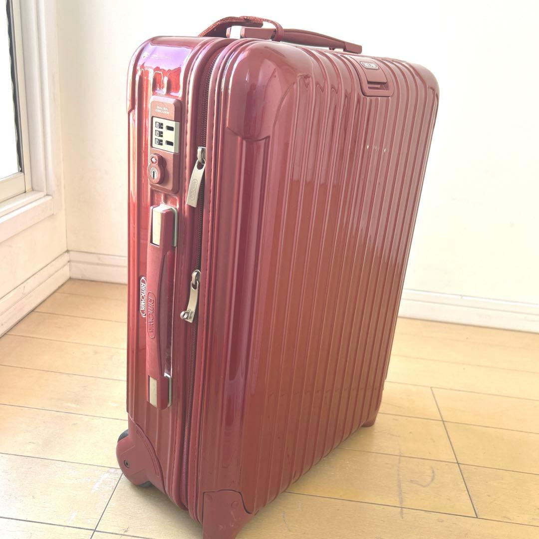 RIMOWA リモワ サルサデラックス　赤 キャリーケース　機内持ち込み リモワ RIMOWA SALSA AIR スーツケース 33L 機内持ち込み キャリー