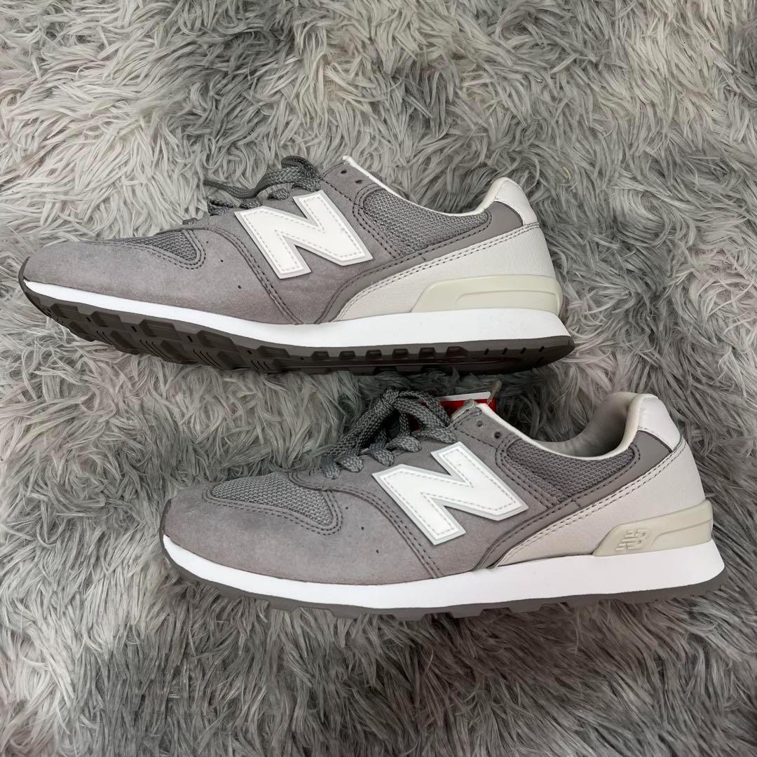 未使用品　New Balance 996 グレー スニーカー 24.5cm